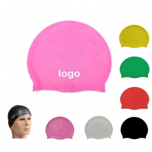Silicone Swimming Cap For Adult-HPGG8060-1