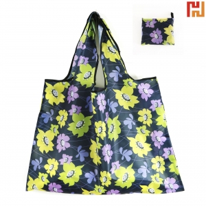 Polyester Folding Grocery Tote-HPGG80625