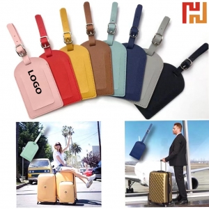 PU leather luggage tag-HPGG80104