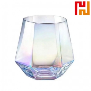Diamond Shaped Whisky Glass-HPWA8006
