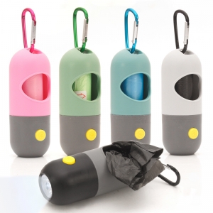Dog Bag Dispenser With LED Flashlight-HPGG80162