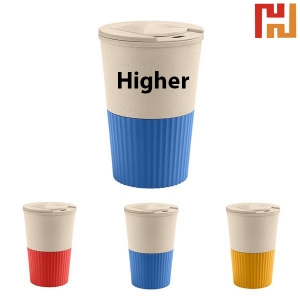 Eco-friendly Reusable Wheat Coffee Cup-HPGG80176