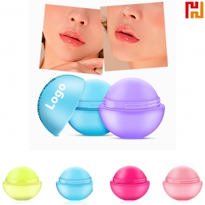 Metallic Finish Round Lip Balm-HPGG80202