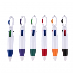 Multi-Color Carabiner Ballpoint Pen-HPGG80251