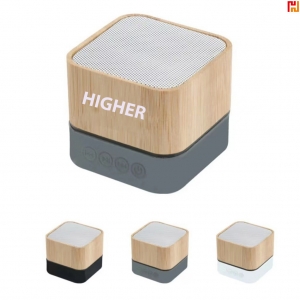 Mini Bamboo Wireless Speaker-HPGG80370
