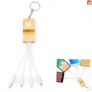 Bamboo 5-in-1 Charging Cable-HPGG80373