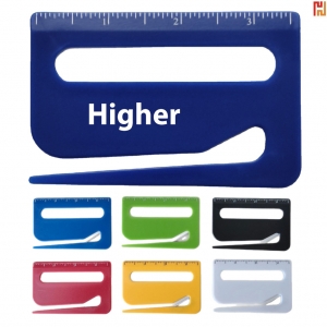 3-in-1 Letter Opener with Ruler & Magnifier-HPGG80403