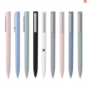 Custom Logo Matte Retractable Ballpoint Pen-HPGG80470