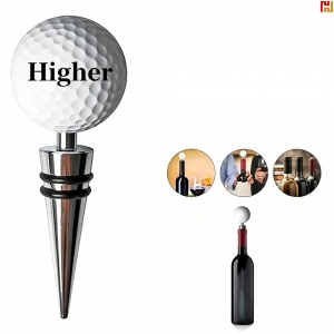 Promotional Golf Ball Wine Stopper-HPGG80474
