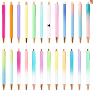 Retractable Metal Glitter Ballpoint Pen-HPGG80493