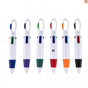 Multi-Color Carabiner Ballpoint Pen-HPGG80251