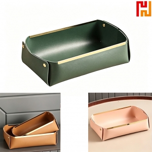 Custom Logo PVC Catchall Storage Tray-HPGG80184
