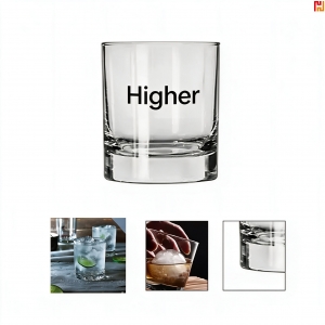 Clear Old Fashioned Glass Cup-JD10