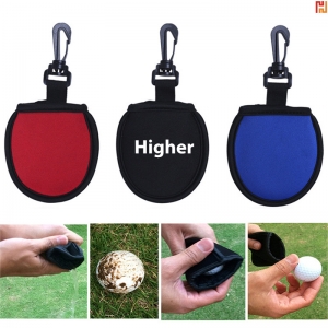 Portable Golf Ball Cleaner Pouch-HAJD38