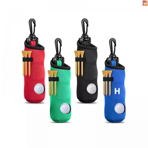 Clip on Neoprene Golf Ball Pouch-HAJD37