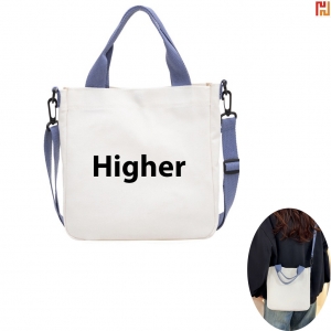 Canvas Tote Bag With Adjustable Shoulder Strap-Hi-Asa1006