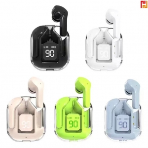 Transparent Charging Case with Digital LED Battery Display-Hi-Jennie1002