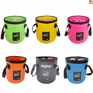 12L Portable Waterproof Outdoor Bucket-Hi-Jennie1005